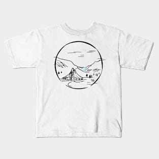 Norway - Breheimen Glacier Kids T-Shirt